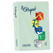 colorata - Carta Le Cirque - A4 - 160 gr - verde pistacchio pastello 102 - Favini - conf. 250 fogli A746304 - 