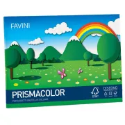 Album Prismacolor - 24x33cm - 10 fogli - 128gr - monoruvido - Favini A12X244 - album disegno colorato
