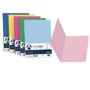 cartelline semplici - Cartelline semplici Luce - 200 gr - 25x34 cm - mix 5 colori - Favini - conf. 50 pezzi A50X664 - 