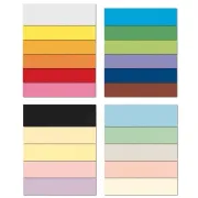 cartoncino colorato - Cartoncino Bristol Color - 70 x 100 cm - 200 gr - bianco 01 - Favini - conf. 10 pezzi A3500A1 - 