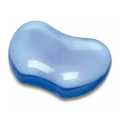 Poggiapolsi in gel - blu trasparente - Fellowes 91177-72 - mousepad e poggiapolsi