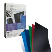 Copertine PolyOpaque - A4 - 300 micron - PPL - bianco coprente - GBC - conf. 100 pezzi IB386817 - cartelline e copertine per ...