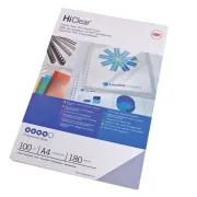 Copertine Hi-Clear - A4 - 150 micron - neutro trasparente - GBC - scatola 100 pezzi CE011580E - 