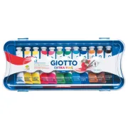Tubi tempere - 12 ml - colori assortiti - Giotto - conf. 12 pezzi 30410000 - 