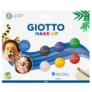 Ombretti Make Up - 5 ml - colori classici - Giotto - conf. 6 pezzi 476200 - festoni e palloncini