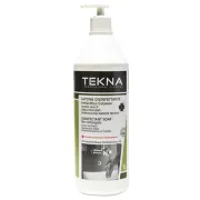Sapone disinfettante - senza profumo - con dispenser - 1 L - Tekna k014 - detergenti / detersivi per pulizia