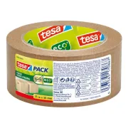 Nastro adesivo Tesapack Eco - paper ultra strong ecoLogo - 25 m x 50 mm - avana - Tesa 56000-00000-00 - 