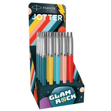 Penna sfera Jotter Original Glam Rock - colori assortiti - Parker - expo 20 pezzi 2162143 - 
