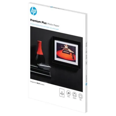 Hp Confezione da 20 fogli carta fotografica HP Premium Plus, semi-lucida A4/210 CR673A - 