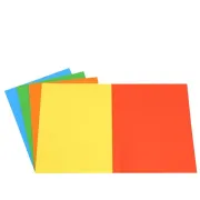 Cartellina semplice - 200 gr - 25 x 34 cm - cartoncino bristol - 5 colori assortiti - Starline - conf. 50 pezzi OD0113BLXXXAJ...
