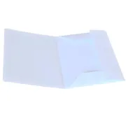 Cartellina 3 lembi - 200 gr - cartoncino bristol - bianco - Starline - conf. 25 pezzi OD0112BLXXXAH13 - 