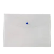 Busta con bottone - PPL - 22x30 cm - trasparente neutro - Starline 1318001 incolore - 