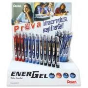 Roller Energel XM - punta 0,7 mm - colori assortiti - Pentel - expo 48 pezzi 0022333 - 