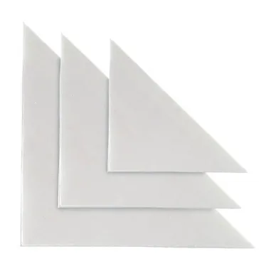 Busta autoadesiva TR 13 - triangolare - PVC - 13 x 13 cm - trasparente - Sei Rota - conf. 10 pezzi 318124 - buste per usi div...