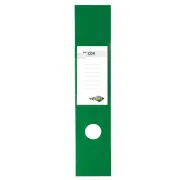 Copridorso CDR - PVC autoadesivo - verde - 7 x 34,5 cm - Sei Rota - conf. 10 pezzi 58012535 - dorsi per registratori