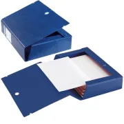 Scatola archivio Scatto - dorso 8 cm - 25 x 35 cm - blu - Sei Rota 67900807 - 
