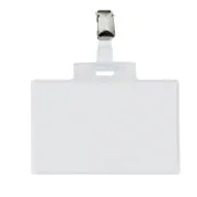 Portanome Pass 4 E - clip in metallo - 11 x 7 cm - Sei Rota - conf. 100 pezzi 318214 - portabadge e accessori