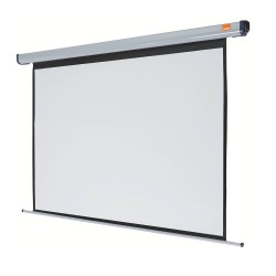 Schermo elettrico per proiezione a parete - Plug & Play - 120 x 160 cm - diagonale 200 cm - Nobo 1901971 - schermi per proiez...
