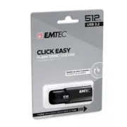 Emtec - Memoria USB B110 USB 3.2 Click&Easy - nero - ECMMD512GB113 - 512 GB ECMMD512GB113 - chiavette usb