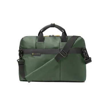 Borsa Office Bag Job slim - 43 x 33 x 10 cm - tessuto tecnico - verde - In Tempo 9216JBL24 - borse, cartelle e valigie