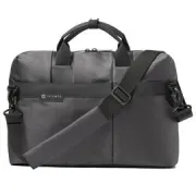 Borsa Office Bag Job slim - 43 x 33 x 10 cm - tessuto tecnico - antracite - In Tempo 9216JBL34 - borse, cartelle e valigie