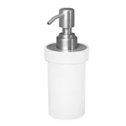 Dispenser per sapone - PVC - bianco - Laminart AC302/B.AS - accessori bagno