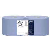 Bobina asciugatutto Superior - 3 veli - microgoffrata - diametro 30 cm - 20 gr - 21,5 cm x190 mt - blu - Papernet 403817 - bo...