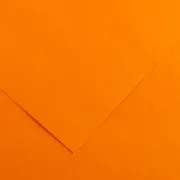 Foglio Colorline - 70x100 cm - 220 gr - mandarino - Canson 200041194 - carta e cartoncino