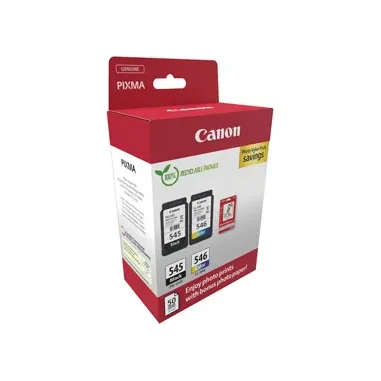 Canon - Cartuccia Ink PG-545/CL-546 - con Confezione Fogli - 8287B008 8287B008