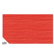 Carta crespa - 50 x 250 cm - 48 gr/m² - rosso 120 - Rex...